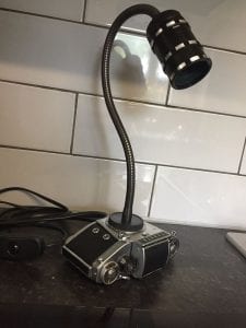 Camera Table Lamp