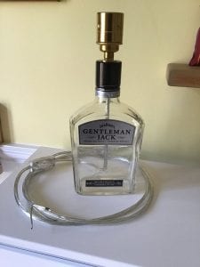 Gin Bottle Lamp